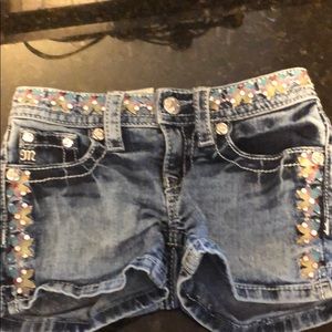 Little girls Miss me shorts sz 8